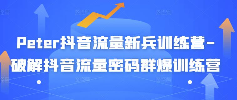 【副业项目3371期】破解抖音流量密码新人训练营（新人抖音怎么获取流量）-91集赚创业网