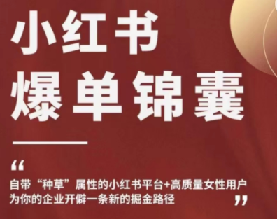 【副业项目4942期】小红书爆单锦囊,自带种草属性+高质量女性用户,为你的企业开辟一条新的掘金路径-91集赚创业网