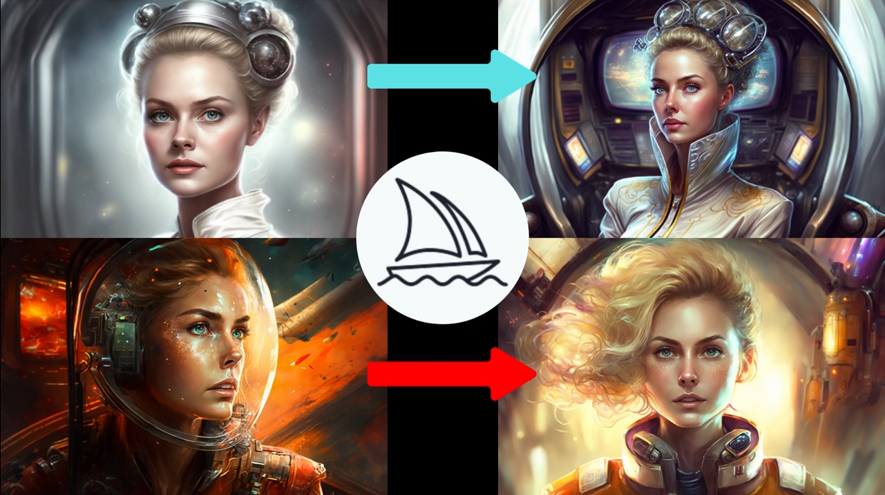 【副业项目5080期】Midjourney V4实现连续性的人物创作：漫画，故事，动画 操作教程 参数设置-91集赚创业网