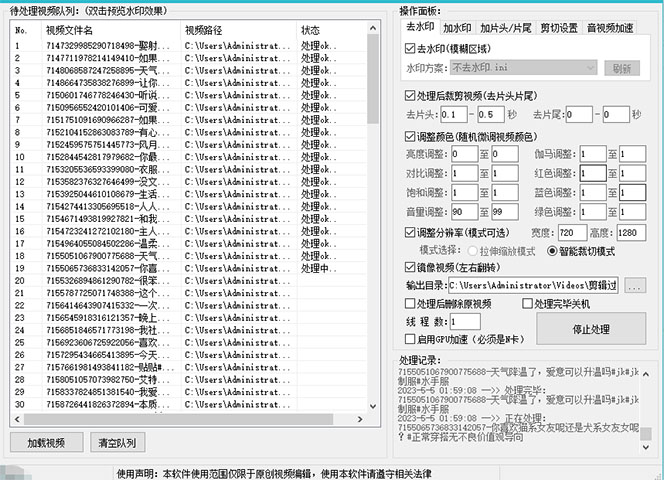 【副业项目5774期】抖音暴力起号，短视频美女号起号项目+千部擦边资源+批量剪辑去重软件-91集赚创业网