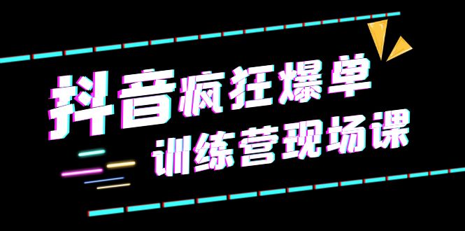 【副业项目6295期】抖音短视频疯狂-爆单训练营现场课（新）直播带货+实战案例-91集赚创业网
