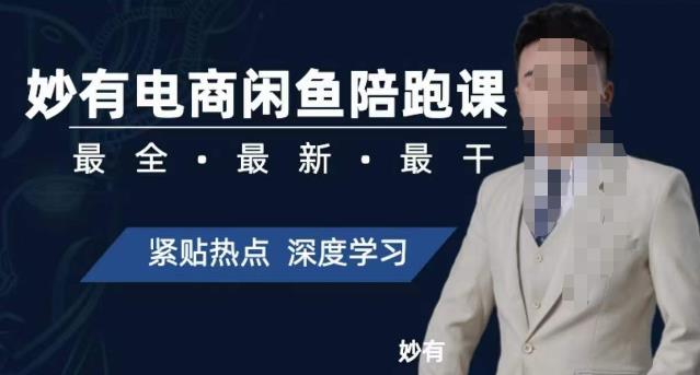 【副业项目7378期】妙有电商闲鱼无货源陪跑课，最全、最新、最干，零基础实战-91集赚创业网