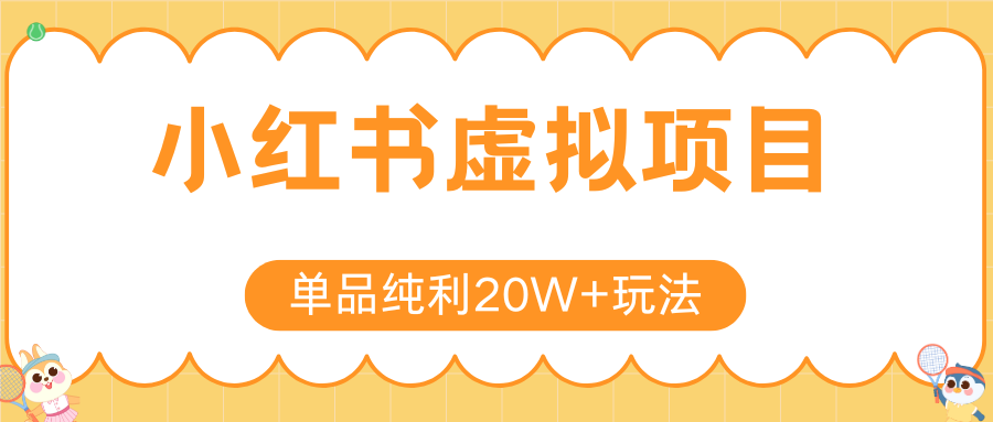 小红书卖虚拟产品，单品纯利20W+玩法分享（4节系列课程）-91集赚创业网